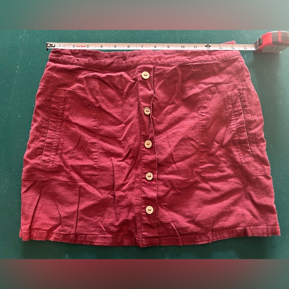 Linen Cottagecore Skirt